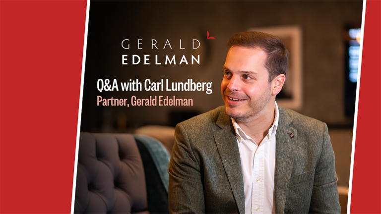 Q&A with Carl Lundberg from Gerald Edelman